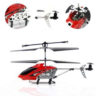 Rechargeable 3.5 Channel Infrared Mini Metal RC Helicopter Airplane 
