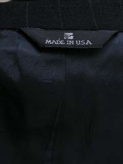 CHAPS Ralph Lauren Suit Navy Blue Wool 44R 39W  