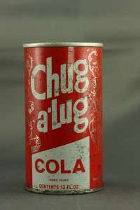   Chug A Lug Cola Red & White Pop Soda Can South Carolina 12OZ  