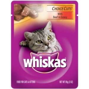 Whiskas Choice Cuts Cat Food 24Pk Tuna