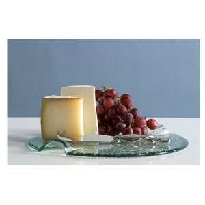  Recycled Glass Cheese Plate