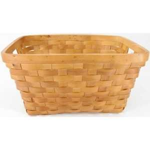  Wicker basket wd chp rect md