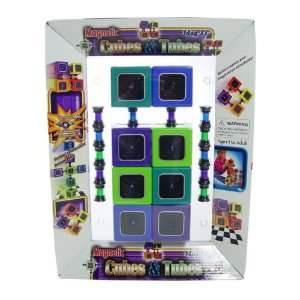  Rainbow Products Magnetic Cubes & Tubes 63065 Toys 