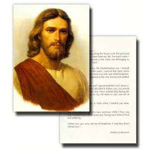  LDS Greeting Cards, Gary Kapp, Head of Christ Picture with 