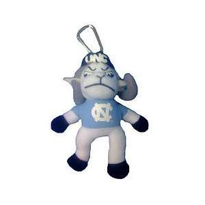  North Carolina Tarheels Team Mascot Plush Key Chain 
