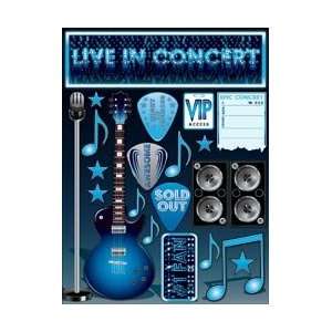   X6 Sheet Live In Concert; 3 Items/Order Arts, Crafts & Sewing