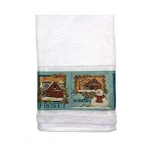 Chilly Days & Frosty Nights Fingertip Towel 