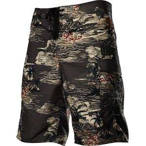  Fox Racing Charlie Dont Surf Boardshorts   32/Military 