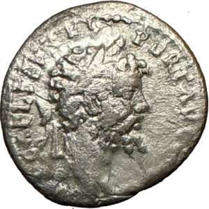  SEPTIMIUS SEVERUS 195AD Emesa Ancient Silver Roman Coin 