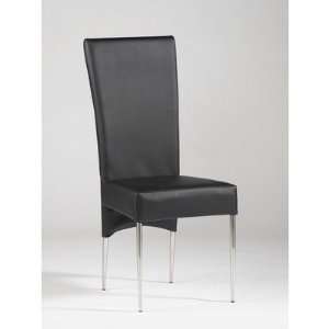  Cilla Bi Cast Leather Side Chair [Set of 2] Furniture 