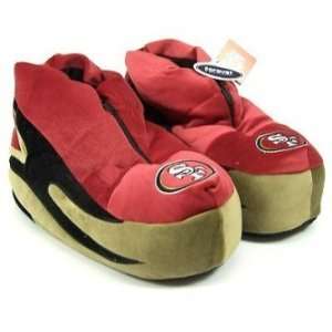  San Francisco 49ers Plush NFL Sneaker Slippers