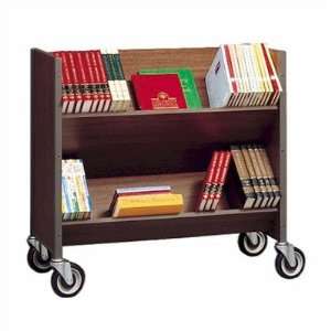   16.0071.1 Double Sided Book Truck with 3 Shelves
