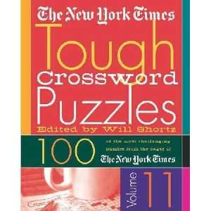   The New York Times Tough Crossword Puzzles Will (EDT) Shortz Books