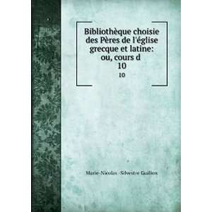   et latine ou, cours d . 10 Marie Nicolas  Silvestre Guillon Books