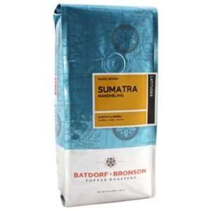Batdorf & Bronson   Sumatra Mandheling Coffee Beans   1 lb  
