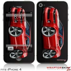  iPhone 4 Skin   2010 Camaro RS Red (DOES NOT fit newer iPhone 