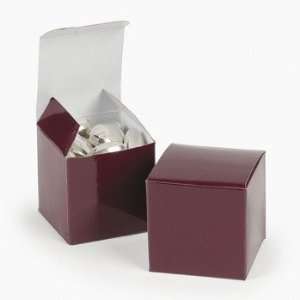  Mini Burgundy Gift Boxes   Gift Bags, Wrap & Ribbon & Gift 