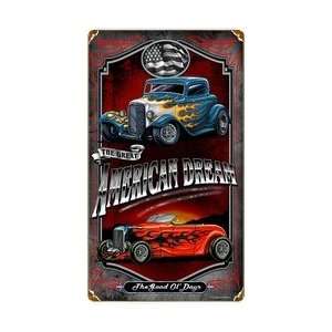  The Great American Dream Classic Cars Vintage Rusted Tin 