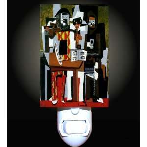 Three Musicians by Picasso Decorative Night Light