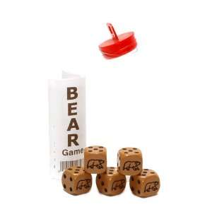  Light Brown Bear Dice Game Toys & Games