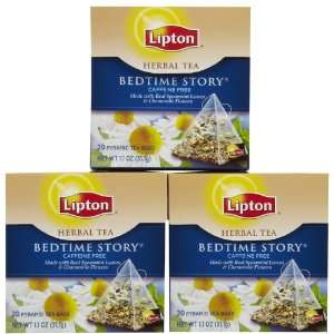 Lipton Pyramid Herbal Tea Bags, Bedtime Grocery & Gourmet Food