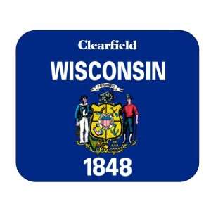  US State Flag   Clearfield, Wisconsin (WI) Mouse Pad 