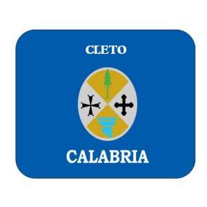  Italy Region   Calabria, Cleto Mouse Pad 