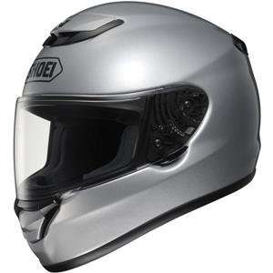  Shoei Qwest Helmet   Medium/Light Silver Automotive