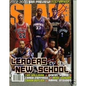  02 03 Nba Preview Rookies Signed Slam Magazine Butler 