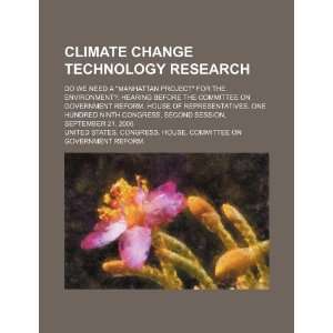  Climate change technology research do we need a 
