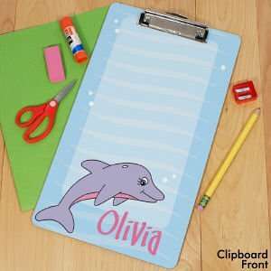  Personalized Dolphin Clipboard