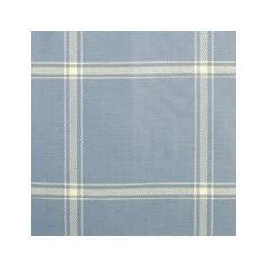  Plaid/check Sky Blue by Duralee Fabric Arts, Crafts 