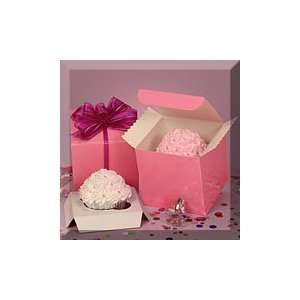  100ea   4 X 4 X 4 Posy Hi Gloss Gift Box Health 