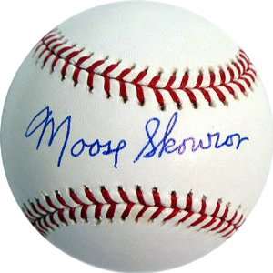  Moose Skowron Signed MLB Baseball 