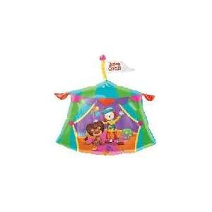  23 Jojo Clown Tent (B80)   Mylar Balloon Foil Health 