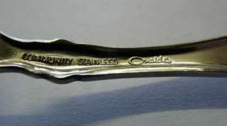 ONEIDA COMMUNITY SATINIQUE STAINLESS SALAD FORK  