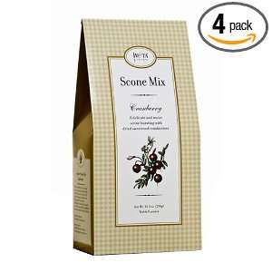 Iveta Gourmet Scone Mix, Cranberry, 10.2 Ounce Units (Pack of 4 
