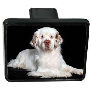 Clumber Spaniel Trailer Hitch Cover