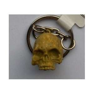 Skull head shaped keychain
