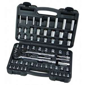  Socket Set 64 Piece 1/4, 3/8 and 1/2 