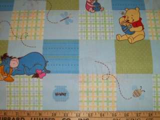 Winnie the Pooh Hunny Pots Patch Fabric  