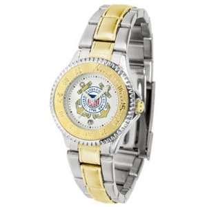  U.S. Coast Guard Competitor Ladies Watch with Two Tone Band 
