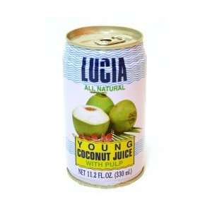 Lucia Coconut Juice 330ml Grocery & Gourmet Food