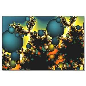  Ambience Fractal Cool Large Poster by  