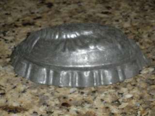 Antique vintage metal candy/jello molds with lobster, swirl & fruit