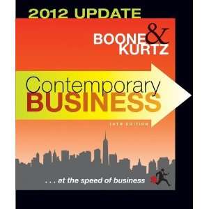   Business 2012 Update (Coursesmart) [Paperback] Louis E. Boone Books