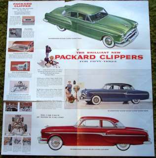1953 Packard Clipper Sales Brochure 53  