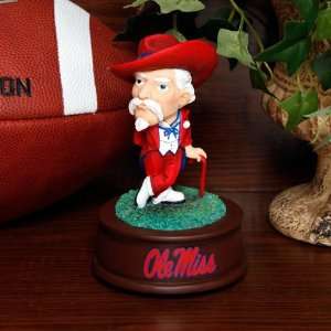 Mississippi Rebels Colonel Reb Musical Mascot Figurine  