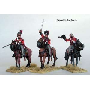  28mm Napoleonic Mounted British Colonels Toys & Games
