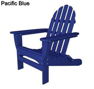 Polywood Adirondack Chair   Teak  